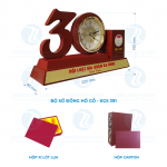 Đồng hồ Kara- Đồng hồ để bàn gỗ số 30